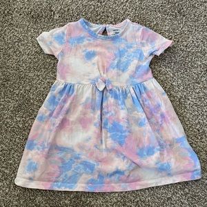 Pink, Blue & Purple Tie Dye Dress (18M)